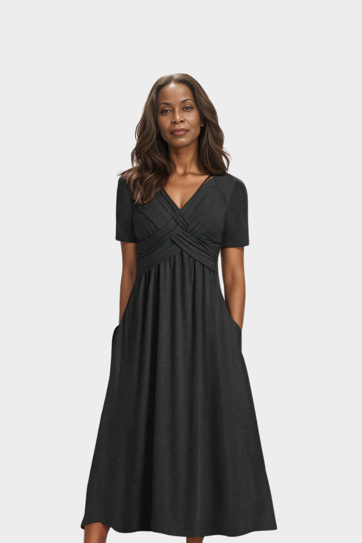 Rosie | Elegante midi jurk