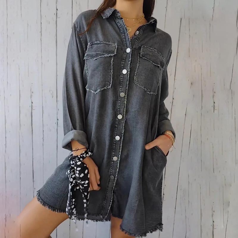 Amy | Denim Overshirt