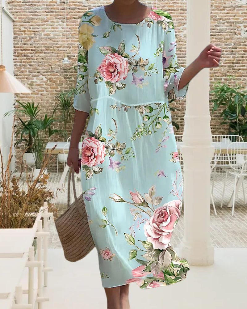 Miranda Elegante Bloemenjurk