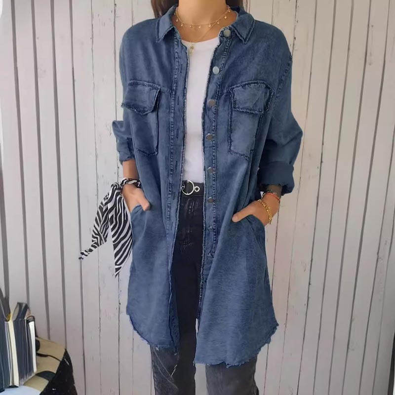 Amy | Denim Overshirt