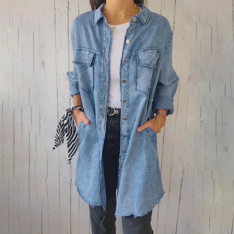 Amy | Denim Overshirt