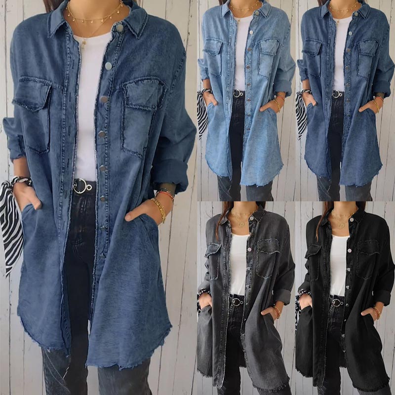 Amy | Denim Overshirt